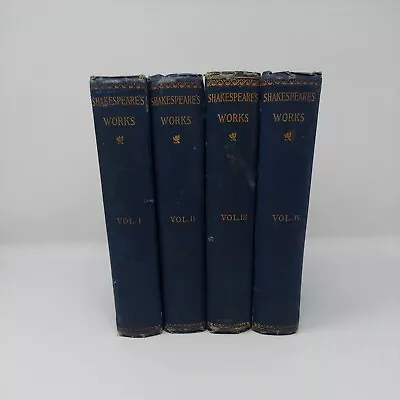 Shakespeare Works Volume 1 -4 A.l. Burt Publishing • $19.95