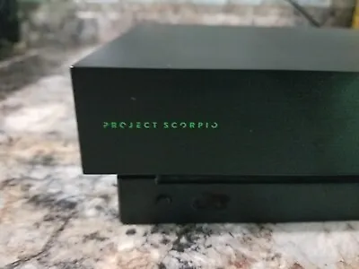 Microsoft Xbox One X 1TB Project Scorpio Limited Edition Console - Black (1787) • $200