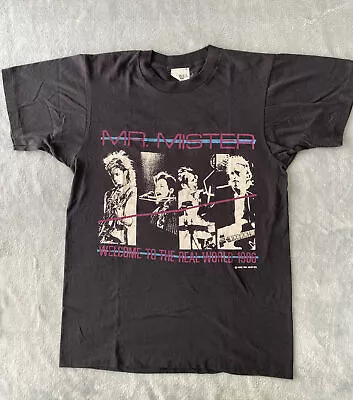 Vintage Mr. Mister Welcome To The Real World 1986 Single Stitch T Shirt Sz M • $105.99