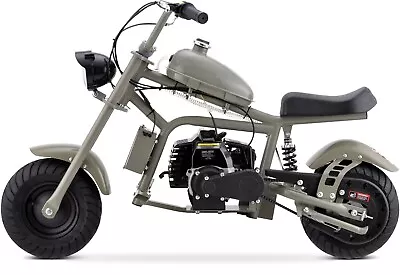 Retro Pit Bike With Suspension System | 2-Stroke 49cc Gas-Powered Mini Moto Bike • $349