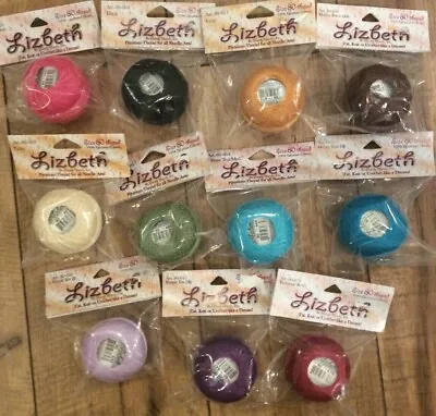 Lizbeth By Handy Hands - Tat Knit Or Crochet Thread- Many Color Choices • $6.32