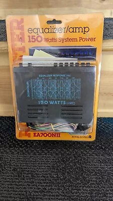 Vintage New Old Stock Sealed ROADMASTER 150 Watt Amp Equalizer # EA700NII • $129.95