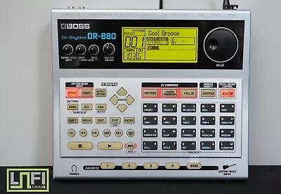 $549 • Buy Boss Dr Rhythm DR-880 Drum Machine Roland Velocity Drum Computer 