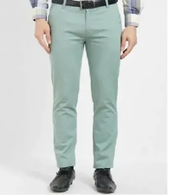 £9.99 • Buy Mens BHS Atlantic Bay Branded Active Waist Chinos 100% Cotton Work Trouser
