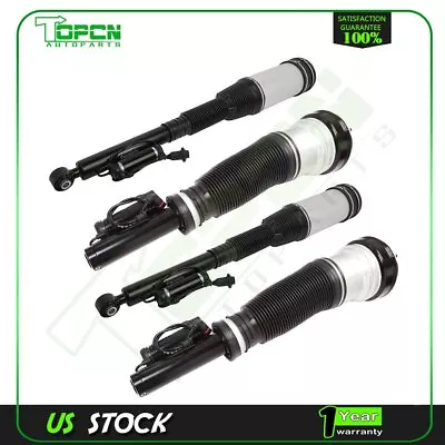 2 Pairs For Mercedes W220 S320 S430 S500 S600 Front + Rear Air Suspension Struts • $491.89