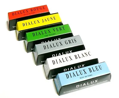 Dialux Jewelry Polishing Compound 6 BARS Jewelers Rouge Polish Jewelry & Metals • $32.78