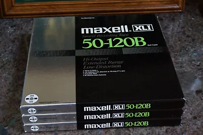 Maxell XLI 50-120B Three Tapes Recorded Once Two Tapes Has 1989 Recording.READ • $240