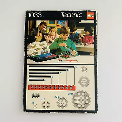 LEGO TECHNIC  1033 Activity Cards VINTAGE 1985 Complete With Box • $19.95