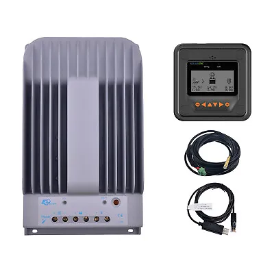 Epever MPPT Solar Charge Controller 12V/24V Solar Regulator 150V 40A/30A & MT50 • $175.99