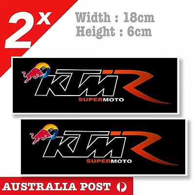 RED BULL KTM - Super Motor Banner  Motorcycle Sports Car Decal Stickers • $8