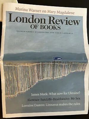 London Review Of Books 22 February 2024 • £3.95