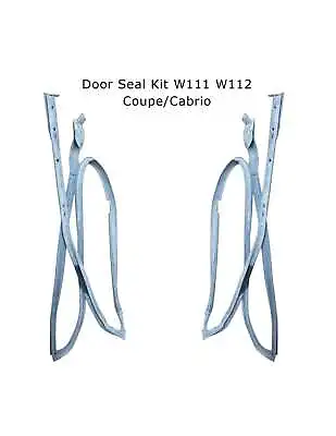 Mercedes-Benz Door Seal Set Kit OEM W111 W112 Coupe Cabrio  - 1117206378 - 11172 • $581.63