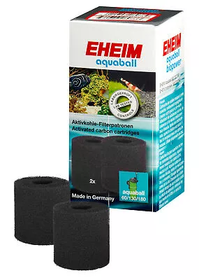 Eheim Carbon Cartridges Aquaball & Biopower Pack Of 2 • £14.99