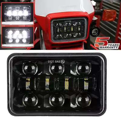 4 X6  LED Headlight Hi/Lo Beam For Honda XR250 XR400 XR650 Suzuki DRZ Motorcycle • $28.05