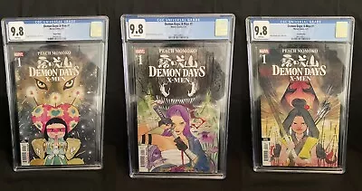 $500 • Buy Demon Days: X-Men #1 1st, 2nd, & 3rd Printings CGC 9.8 WP COMPLETE 3-BOOK SET