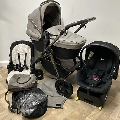 Silver Cross Pioneer Pushchair Travel System + Car Seat Expedition Edition • £562.50