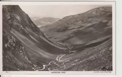 Lake District  -  The  Honister Pass (buttermere) B&w  Postcard • £1.25