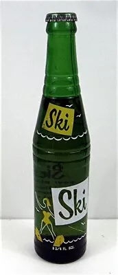 $31.99 • Buy Old Ski FULL Soda Pop ACL Painted Label 8 3/4 Oz  Bottle Seminole Chattanooga Tn