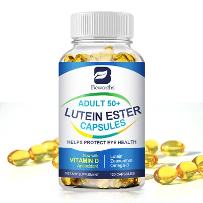 120pcs Lutein Ester Capsules Vitamin C Premium Eye Protection Reduce Eye Fatigue • $15.53