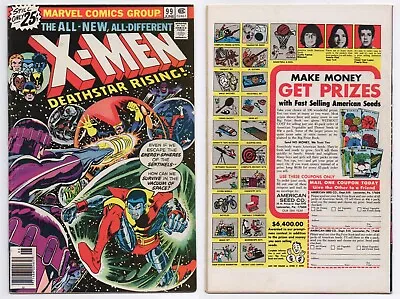 X-Men #99 (FN/VF 7.0) 1st App Black Tom Cassidy Sentinels Uncanny 1976 Marvel • $89.99