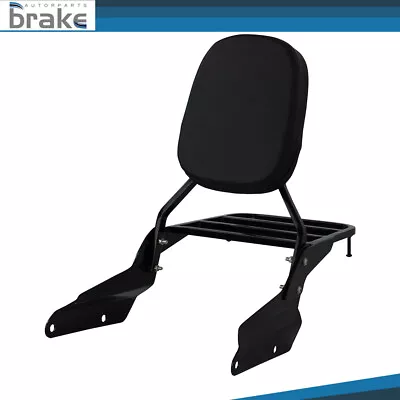 Rack Backrest Sissy Bar W/ Luggage For Honda Magna VF750 94-03 VF250 95-06 • $56.04