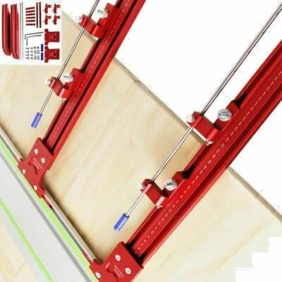 £189.81 • Buy Parallel Guide Rail T Track Electric Circular Saw Woodworking Engraving Slotting
