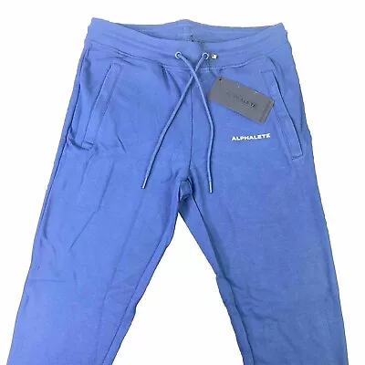 Alphalete Mens Essential Joggers  Athletic Blue Size Medium • $18.50