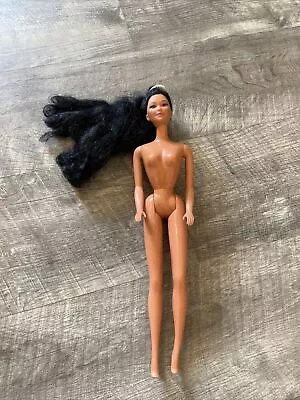 Vintage 1980 Asian Barbie Miko Kira Doll Black Hair Brown Eyes Nude • $10