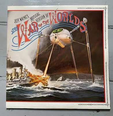 Jeff Wayne's War Of The Worlds UK CBS 2xLP Vinyl 1980s Pressing NM • £5