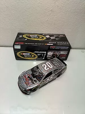 MATT KENSETH 2013 #20 HUSKY TOOLS 500TH START NEW HAMPSHIRE  WIN 1/24 Autograph • $125