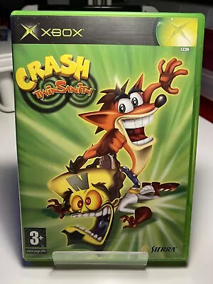 Crash Twinsanity XBOX Retro Video Game Original UK Release Very Good Condition • £14.95