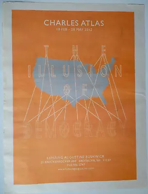 Charles Atlas  Illusion Of Democracy  Video Exhibition Brooklyn Rail 2011 11x15  • £26.60