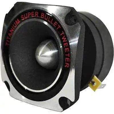 Titanium Bullet Super Tweeter 1.0  25mm 150W 8 Ohms Speaker Sound Systems • £16.49