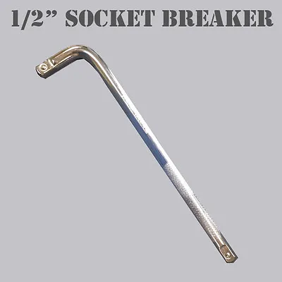  1/2  X  12  L Sharp Socket Breaker Bar Wrench 1/2 In Drive Ratchets Extension  • $14.95
