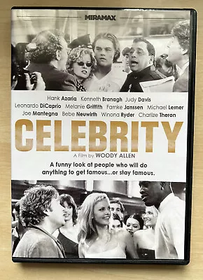 £0.99 • Buy CELEBRITY (1998) Leonardo DiCaprio Woody Allen DVD Rare (NEW & SEALED)