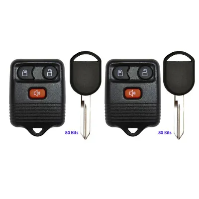 2 Replacement For Ford F-150 2004 2005 2006 2007 2008 Keyless Remote Fob +80 Key • $14.79
