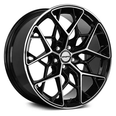 Shift PISTON Wheels 18x8.5 (32 5x112 73.1) Black Rims Set Of 4 • $775