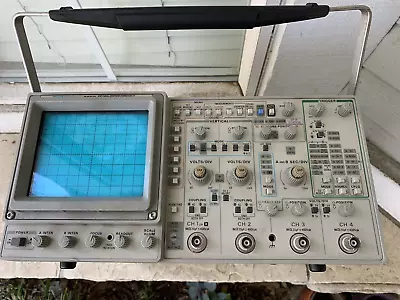 TEKTRONIX 2252 100MHz 4Ch Analog OSCILLOSCOPE + Freq Counter + Dvm +gpib + More • $450