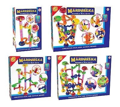 Marbureka Marble Run Sets Toys & Games Birthday Christmas Kids Gift Selection • £8.90