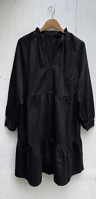 £16.99 • Buy Ex New Look Curve Plus Size Black Denim Dress Sizes 18-26