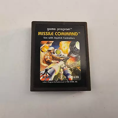 Missle Command Atari 2600 Game Cartridge • $7.99