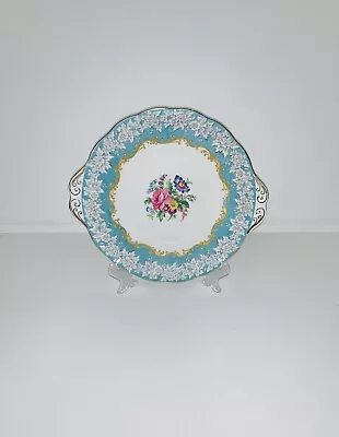 Royal Albert - Enchantment Tab Handled Cake / Gateau Plate. First Quality • $110