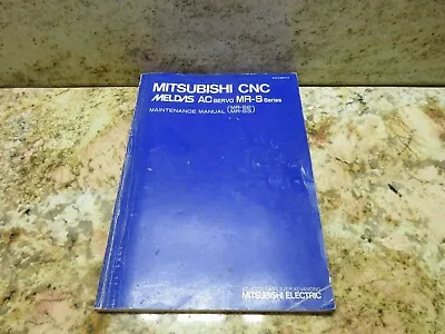 Mitsubishi Cnc Meldas Ac Servo Mr-s Maintenance Manual Mr-s2 Mr-s3 Bnp-a2867d-e • $59.99