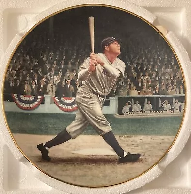 1992 Babe Ruth The Called Shot Legends Of Baseball Collector Plate B.P. Benger • $7.99
