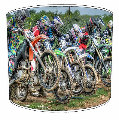 FMX Motocross Lampshades To Match Dirt Bike Bedding Sets Duvet Covers Wallpaper • $37.38
