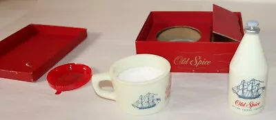 Vintage 1960's Old Spice #3374 Shaving Mug & Lotion Unused In Box • $159.50