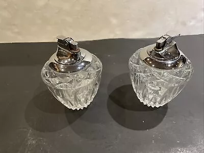 Vintage Princess House Crystal Cigarette Lighters (2) • $19.99