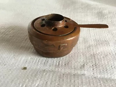 Lamp/warmer Copper Paraffin /oil Burner • £2.50