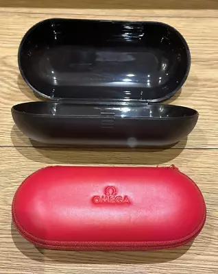 £19.89 • Buy 1x Genuine Original Omega Watch Service Box Travel Case Coffin With Zip & Foam