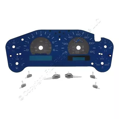 US Speedo MPH Cluster Overlay W/Needles CB-900-07-WHK For 07-14 GMT900 SUV Truck • $194.74